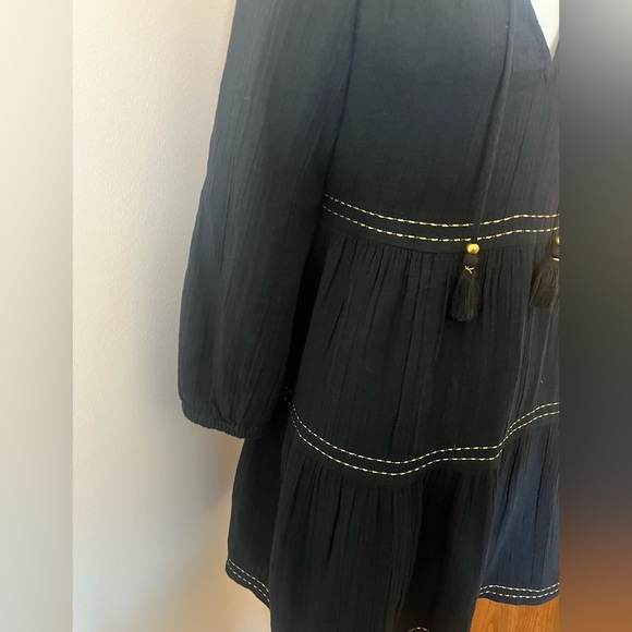 Vineyard Gauzy Linen Cover-Up Dress Size XS - Picture 7 of 15